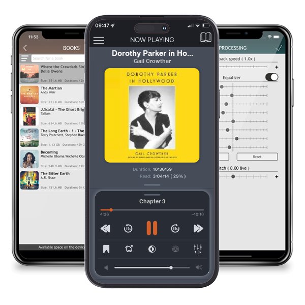 Download fo free audiobook Dorothy Parker in Hollywood by Gail Crowther and listen anywhere on your iOS devices in the ListenBook app.