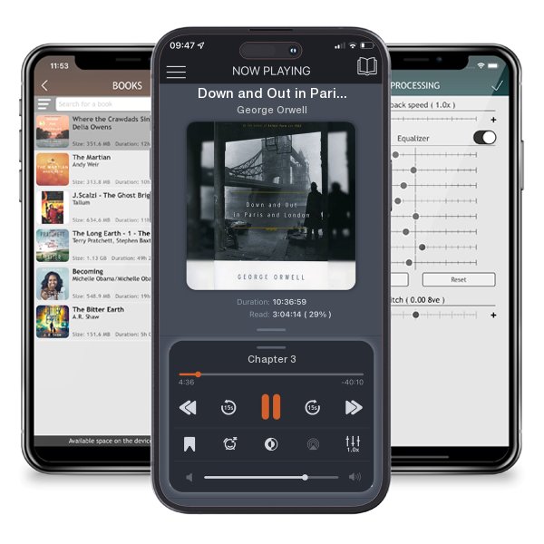 Download fo free audiobook Down and Out in Paris and London by George Orwell and listen anywhere on your iOS devices in the ListenBook app.