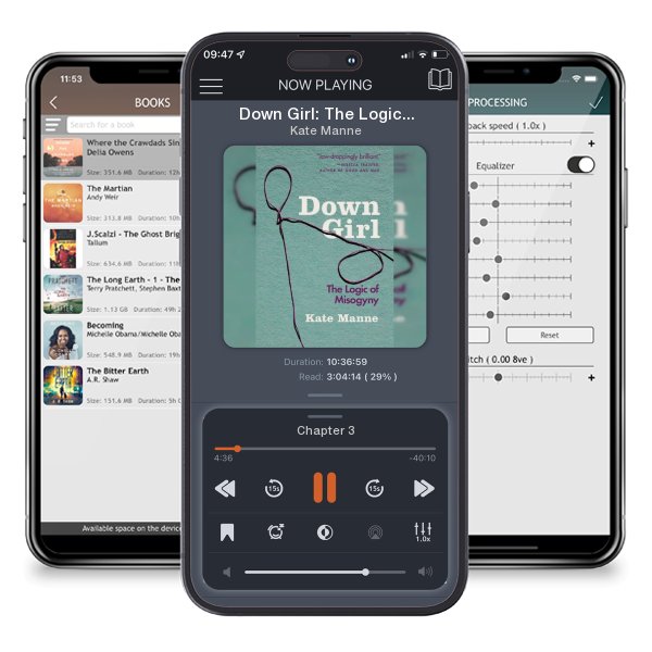 Download fo free audiobook Down Girl: The Logic of Misogyny by Kate Manne and listen anywhere on your iOS devices in the ListenBook app.