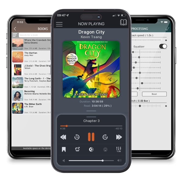 Download fo free audiobook Dragon City by Kevin Tsang and listen anywhere on your iOS devices in the ListenBook app.