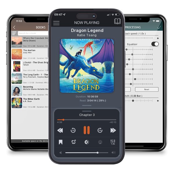 Download fo free audiobook Dragon Legend by Katie Tsang and listen anywhere on your iOS devices in the ListenBook app.