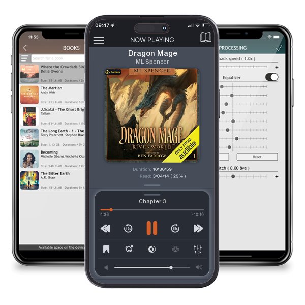 Download fo free audiobook Dragon Mage by ML Spencer and listen anywhere on your iOS devices in the ListenBook app.