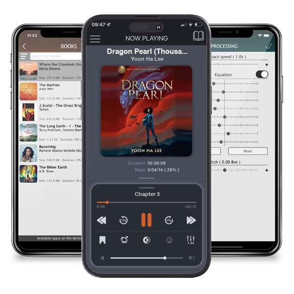 Download fo free audiobook Dragon Pearl (Thousand Worlds, #1) by Yoon Ha Lee and listen anywhere on your iOS devices in the ListenBook app.
