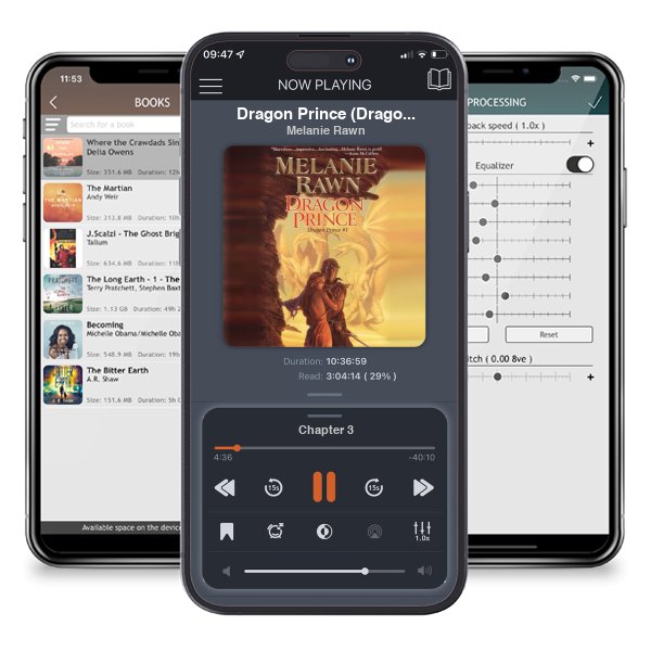 Download fo free audiobook Dragon Prince (Dragon Prince, #1) by Melanie Rawn and listen anywhere on your iOS devices in the ListenBook app.