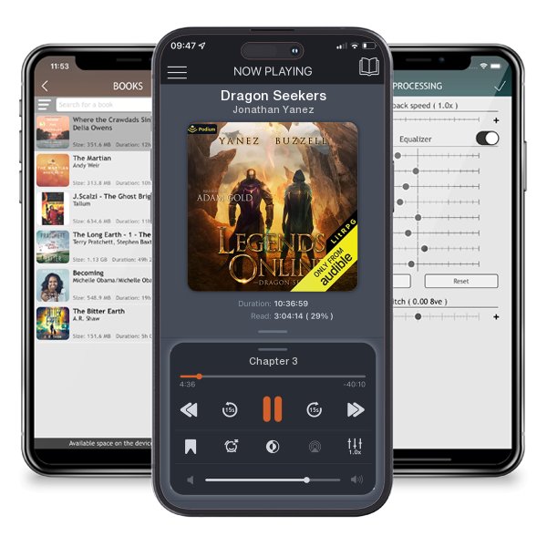 Download fo free audiobook Dragon Seekers by Jonathan Yanez and listen anywhere on your iOS devices in the ListenBook app.