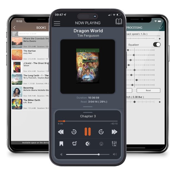 Download fo free audiobook Dragon World by Tim Ferguson and listen anywhere on your iOS devices in the ListenBook app.