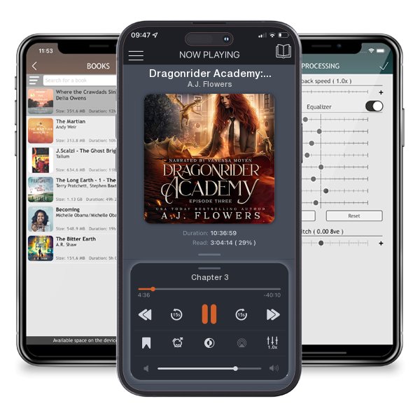 Download fo free audiobook Dragonrider Academy: Episode 3 by A.J. Flowers and listen anywhere on your iOS devices in the ListenBook app.