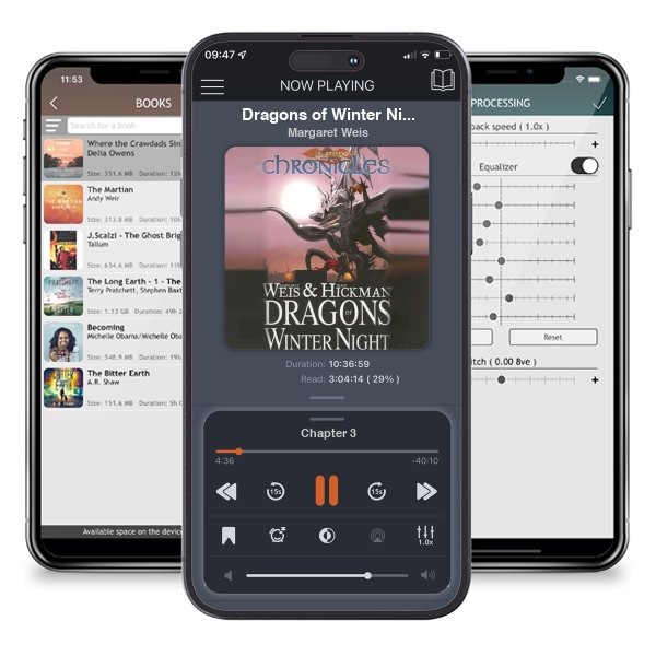 Download fo free audiobook Dragons of Winter Night (Dragonlance: Chronicles, #2) by Margaret Weis and listen anywhere on your iOS devices in the ListenBook app.