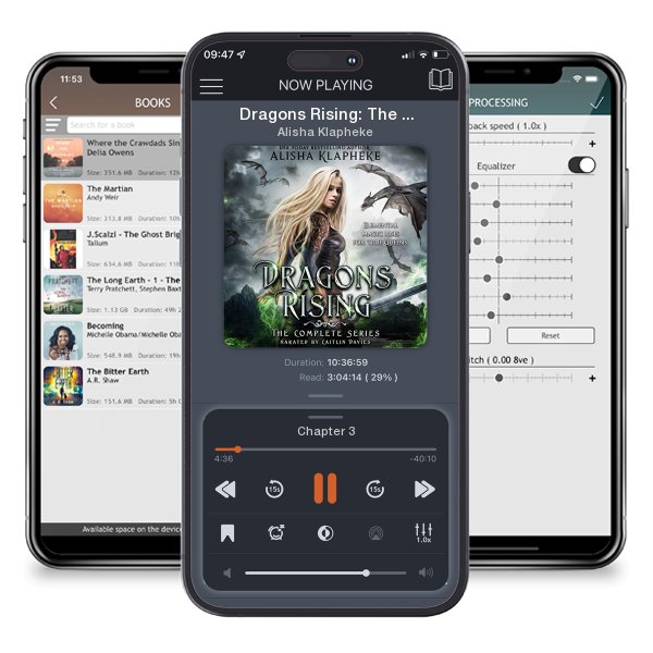 Download fo free audiobook Dragons Rising: The Complete Series by Alisha Klapheke and listen anywhere on your iOS devices in the ListenBook app.