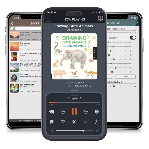 Download fo free audiobook Drawing Cute Animals in Colored Pencil: Volume 1 by Ai Akikusa and listen anywhere on your iOS devices in the ListenBook app.