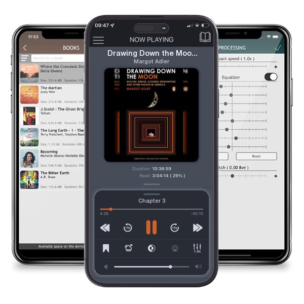 Download fo free audiobook Drawing Down the Moon: Witches, Druids, Goddess-Worshippers,... by Margot Adler and listen anywhere on your iOS devices in the ListenBook app.