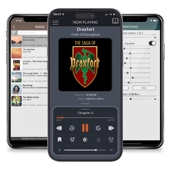 Download fo free audiobook Draxfort by Colin O'Donoghue and listen anywhere on your iOS devices in the ListenBook app.