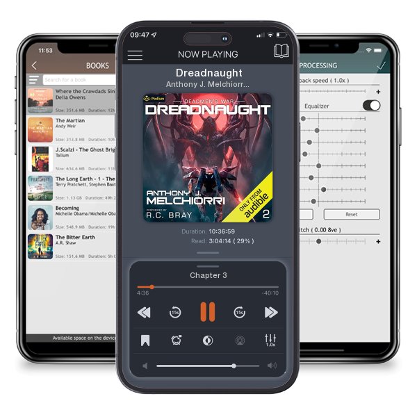 Download fo free audiobook Dreadnaught by Anthony J. Melchiorri and listen anywhere on your iOS devices in the ListenBook app.