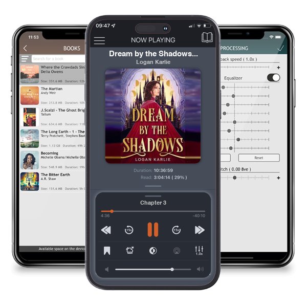 Download fo free audiobook Dream by the Shadows: A dark and atmospheric enemies-to-lovers fantasy set in a deadly dream world . . . by Logan Karlie and listen anywhere on your iOS devices in the ListenBook app.
