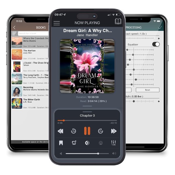 Download fo free audiobook Dream Girl: A Why Choose Omegaverse Fated Mates Romance (Into The Parallel Omegaverse Book 1) by Jane Handler and listen anywhere on your iOS devices in the ListenBook app.