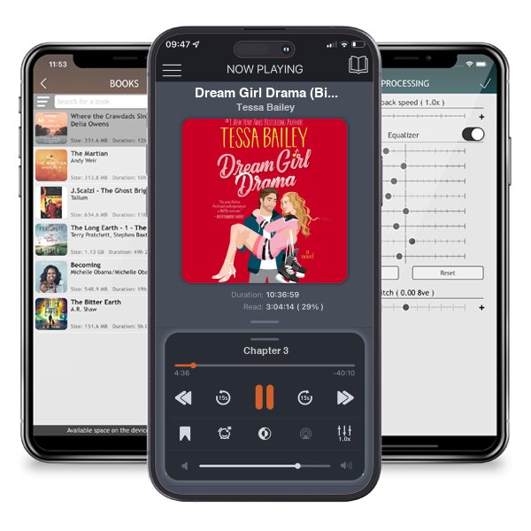 Download fo free audiobook Dream Girl Drama (Big Shots, #3) by Tessa Bailey and listen anywhere on your iOS devices in the ListenBook app.