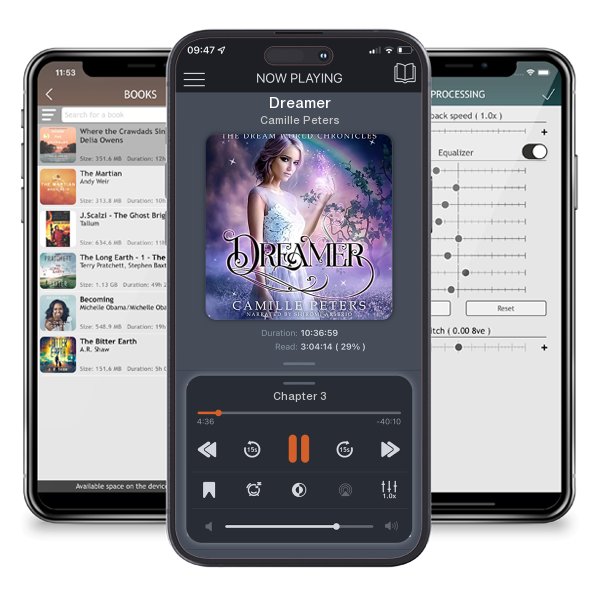 Download fo free audiobook Dreamer by Camille Peters and listen anywhere on your iOS devices in the ListenBook app.