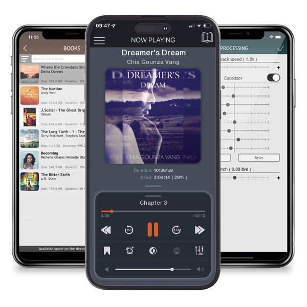 Download fo free audiobook Dreamer's Dream by Chia Gounza Vang and listen anywhere on your iOS devices in the ListenBook app.