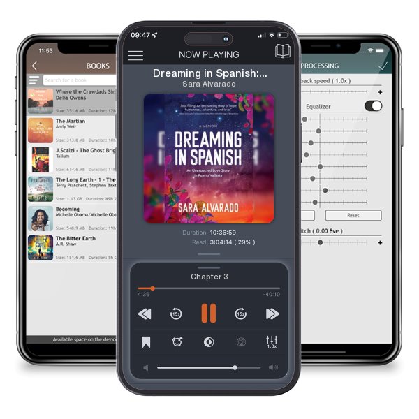Download fo free audiobook Dreaming in Spanish: An Unexpected Love Story In Puerto Vallarta by Sara Alvarado and listen anywhere on your iOS devices in the ListenBook app.