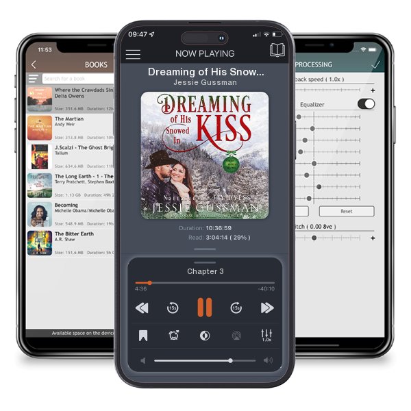 Download fo free audiobook Dreaming of His Snowed In Kiss by Jessie Gussman and listen anywhere on your iOS devices in the ListenBook app.