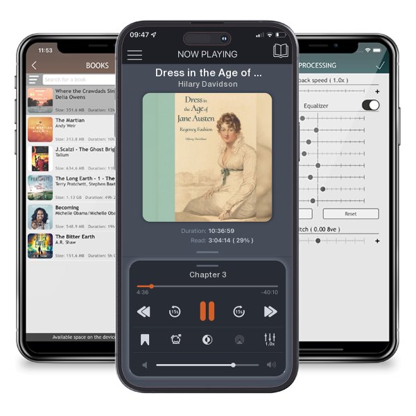 Download fo free audiobook Dress in the Age of Jane Austen: Regency Fashion by Hilary Davidson and listen anywhere on your iOS devices in the ListenBook app.