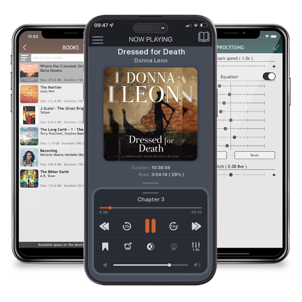 Download fo free audiobook Dressed for Death by Donna Leon and listen anywhere on your iOS devices in the ListenBook app.