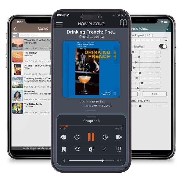 Download fo free audiobook Drinking French: The Iconic Cocktails, Apéritifs, and Café... by David Lebovitz and listen anywhere on your iOS devices in the ListenBook app.