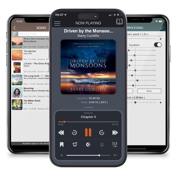 Download fo free audiobook Driven by the Monsoons: Through the Indian Ocean and the Seas of China by Barry Cunliffe and listen anywhere on your iOS devices in the ListenBook app.