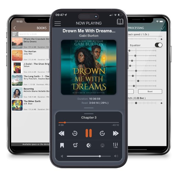 Download fo free audiobook Drown Me With Dreams: the darkly enchanting young adult fantasy - Sing Me To Sleep by Gabi Burton and listen anywhere on your iOS devices in the ListenBook app.
