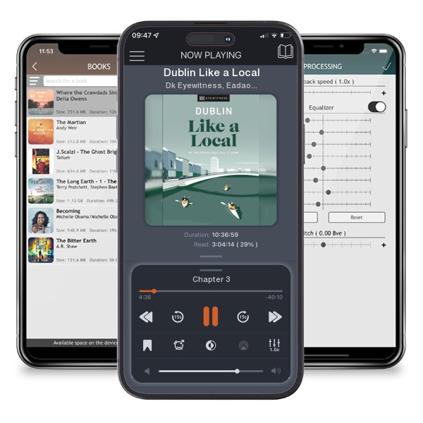 Download fo free audiobook Dublin Like a Local by Dk Eyewitness, Eadaoin Fitzmaurice, et al. and listen anywhere on your iOS devices in the ListenBook app.
