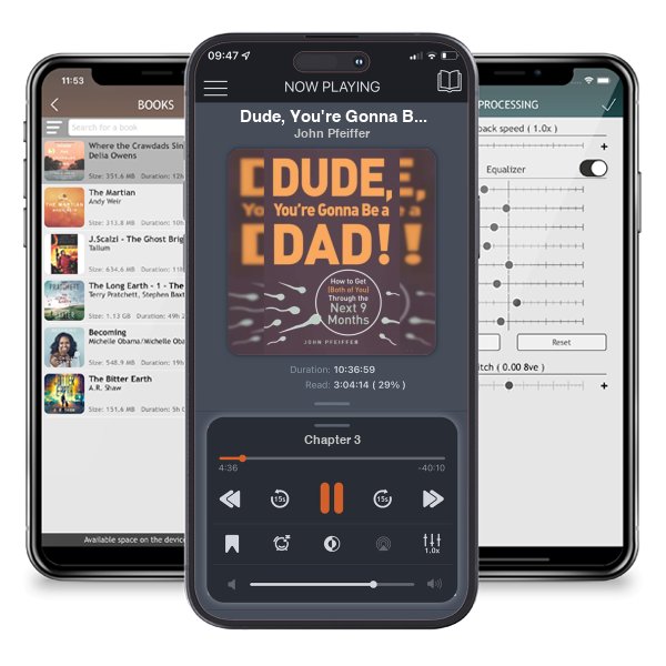 Download fo free audiobook Dude, You're Gonna Be a Dad!: How to Get (Both of You)... by John Pfeiffer and listen anywhere on your iOS devices in the ListenBook app.