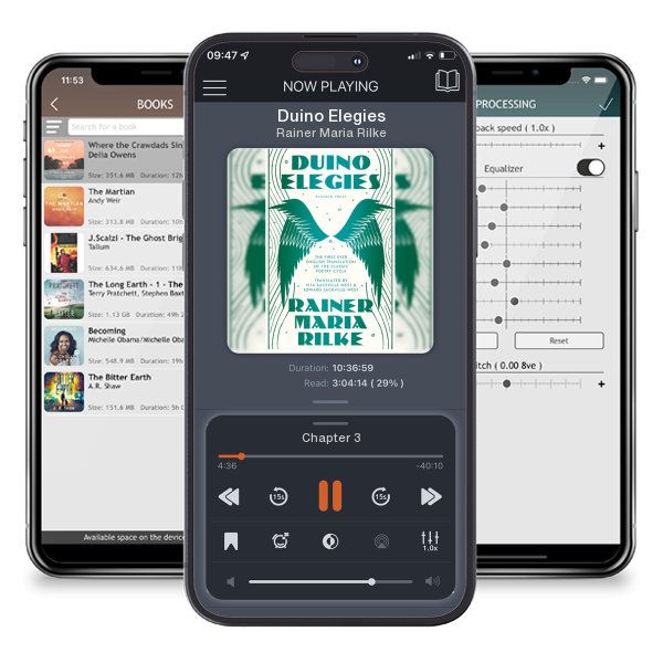 Download fo free audiobook Duino Elegies by Rainer Maria Rilke and listen anywhere on your iOS devices in the ListenBook app.