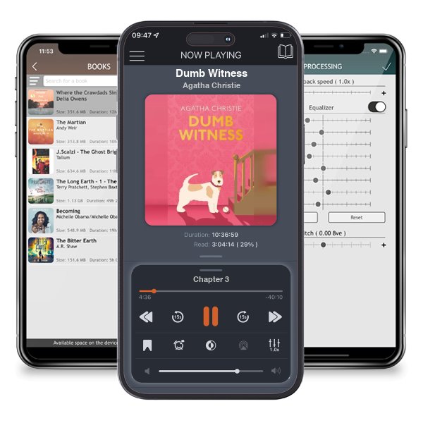 Download fo free audiobook Dumb Witness by Agatha Christie and listen anywhere on your iOS devices in the ListenBook app.