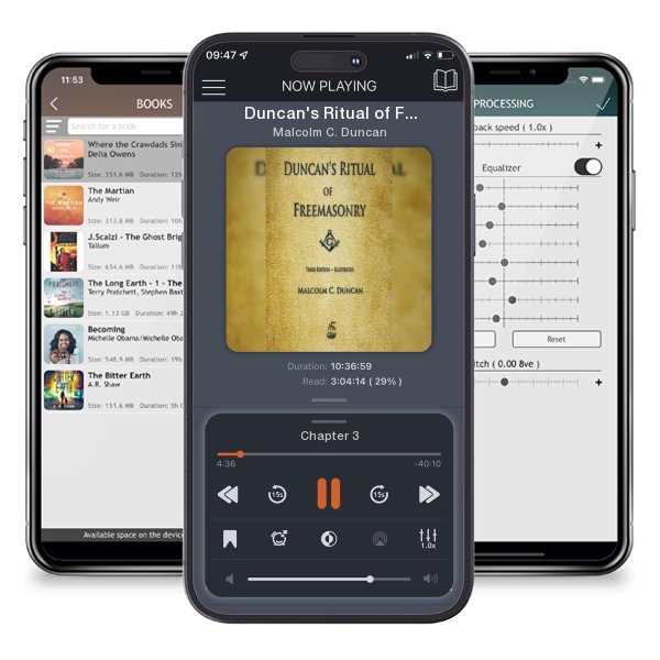 Download fo free audiobook Duncan's Ritual of Freemasonry by Malcolm C. Duncan and listen anywhere on your iOS devices in the ListenBook app.