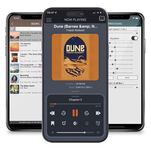 Download fo free audiobook Dune (Barnes & Noble Collectible Editions) by Frank Herbert and listen anywhere on your iOS devices in the ListenBook app.