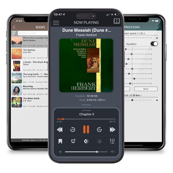 Download fo free audiobook Dune Messiah (Dune #2) by Frank Herbert and listen anywhere on your iOS devices in the ListenBook app.