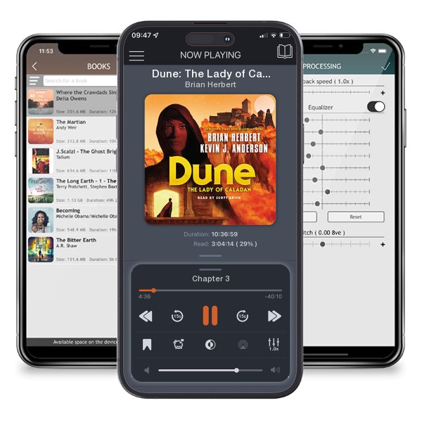 Download fo free audiobook Dune: The Lady of Caladan by Brian Herbert and listen anywhere on your iOS devices in the ListenBook app.