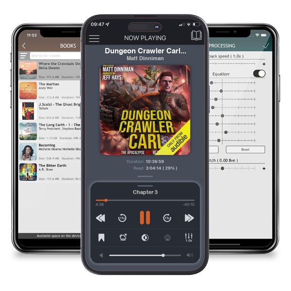 Download fo free audiobook Dungeon Crawler Carl: A LitRPG/Gamelit Adventure by Matt Dinniman and listen anywhere on your iOS devices in the ListenBook app.