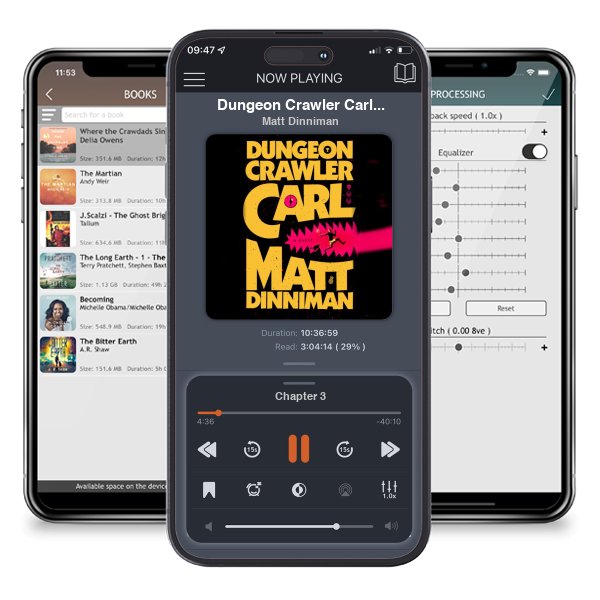 Download fo free audiobook Dungeon Crawler Carl (Dungeon Crawler Carl, #1) by Matt Dinniman and listen anywhere on your iOS devices in the ListenBook app.
