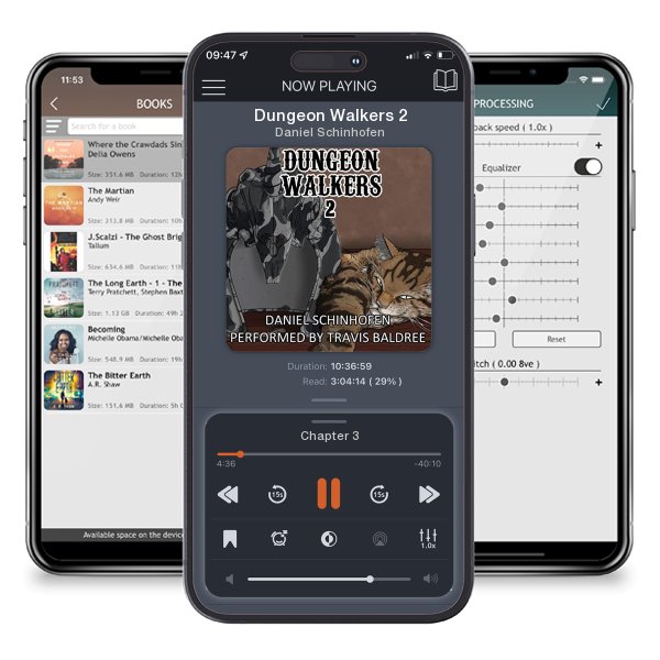 Download fo free audiobook Dungeon Walkers 2 by Daniel Schinhofen and listen anywhere on your iOS devices in the ListenBook app.