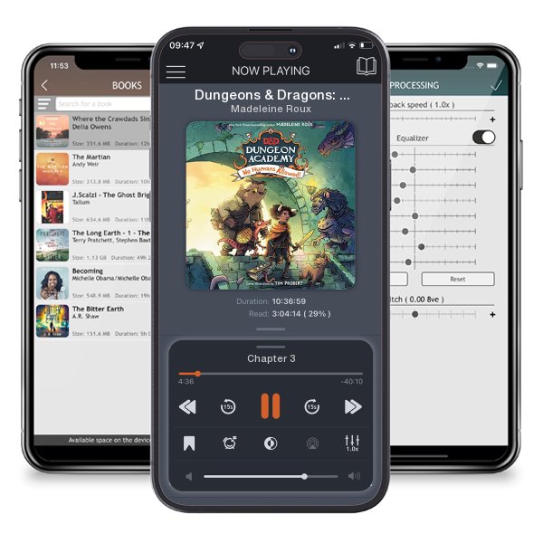 Download fo free audiobook Dungeons & Dragons: Dungeon Academy: No Humans Allowed! by Madeleine Roux and listen anywhere on your iOS devices in the ListenBook app.