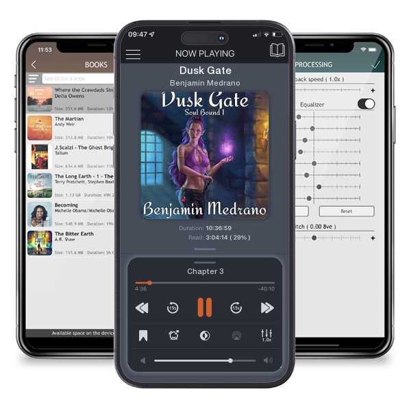 Download fo free audiobook Dusk Gate by Benjamin Medrano and listen anywhere on your iOS devices in the ListenBook app.