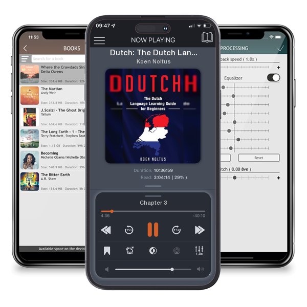 Download fo free audiobook Dutch: The Dutch Language Learning Guide for Beginners by Koen Noltus and listen anywhere on your iOS devices in the ListenBook app.