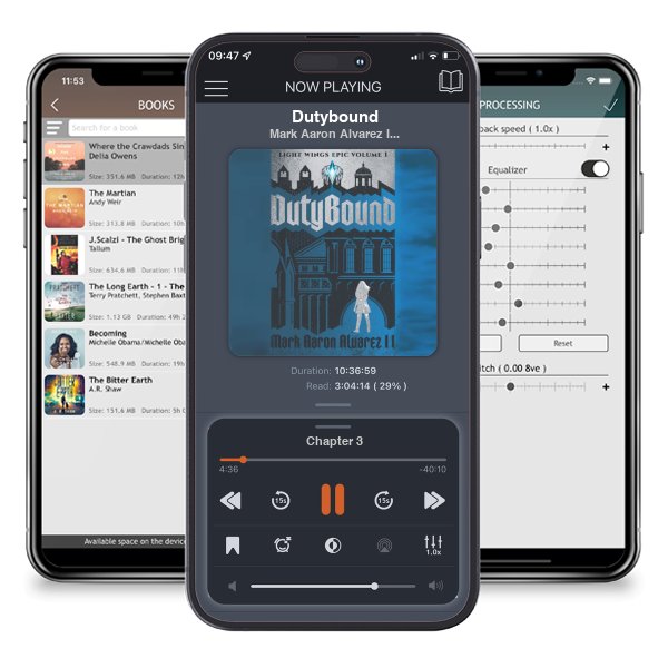 Download fo free audiobook Dutybound by Mark Aaron Alvarez II and listen anywhere on your iOS devices in the ListenBook app.