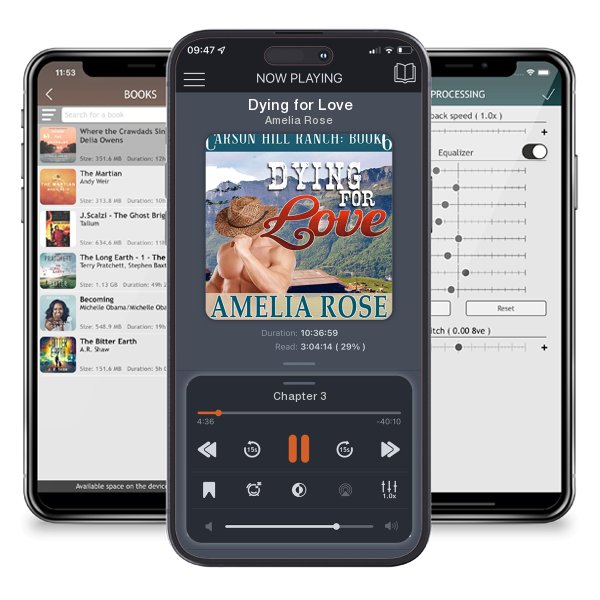 Download fo free audiobook Dying for Love by Amelia Rose and listen anywhere on your iOS devices in the ListenBook app.