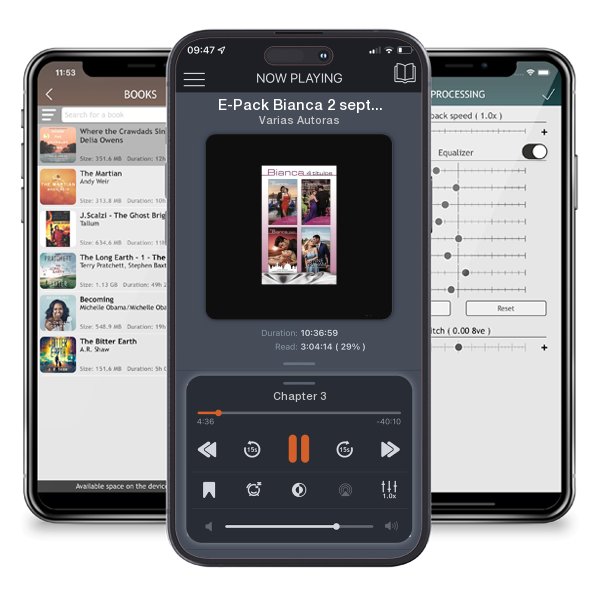 Download fo free audiobook E-Pack Bianca 2 septiembre 2020 by Varias Autoras and listen anywhere on your iOS devices in the ListenBook app.