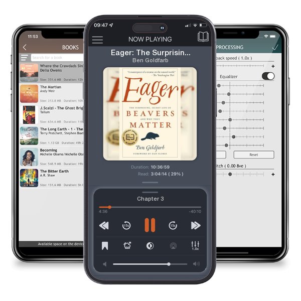 Download fo free audiobook Eager: The Surprising, Secret Life of Beavers and Why They... by Ben Goldfarb and listen anywhere on your iOS devices in the ListenBook app.