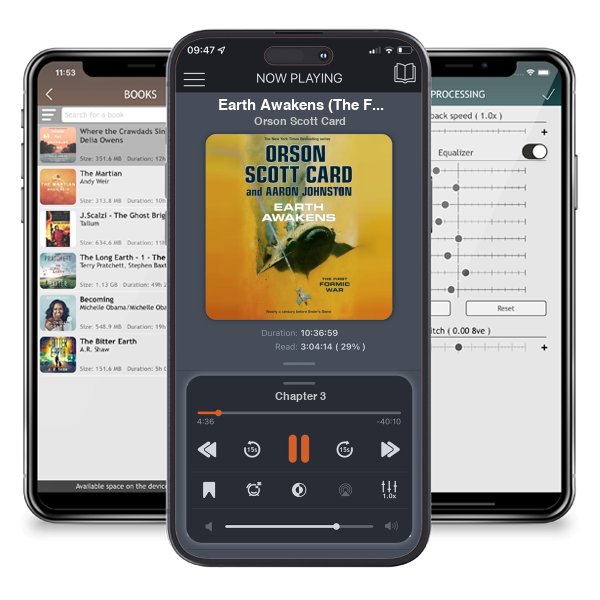 Download fo free audiobook Earth Awakens (The First Formic War, #3) by Orson Scott Card and listen anywhere on your iOS devices in the ListenBook app.