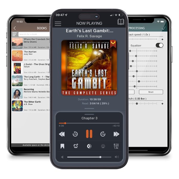 Download fo free audiobook Earth's Last Gambit: The Complete Series by Felix R. Savage and listen anywhere on your iOS devices in the ListenBook app.
