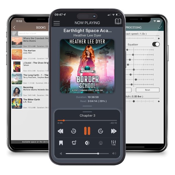 Download fo free audiobook Earthlight Space Academy by Heather Lee Dyer and listen anywhere on your iOS devices in the ListenBook app.
